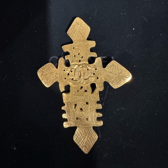 CHANEL Cross Pendant - Picture 1 of 7